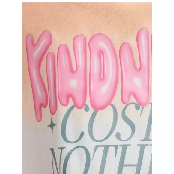 Justice Girls EDF Fleece Crew, Size Large (12/14), Standard Fit, Colorful - Picture 5 of 5